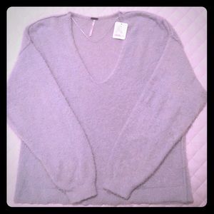 Aqua Free People Sweater (NWT)